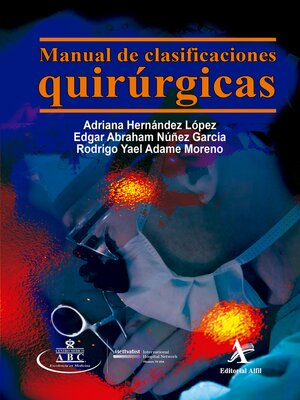 cover image of Manual de clasificaciones quirúrgicas